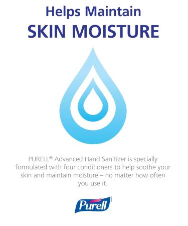 Purell Advanced Instant Hand Sanitizer 8oz - Effective Germ Protection - Buy Online on GoSupps.com