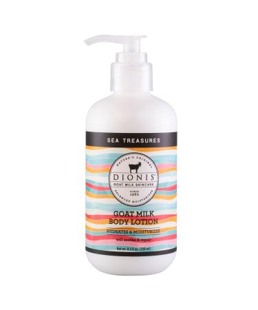 Dionis Goat Milk Skincare Sea Treasures Scented Body Lotion - Lotion For Hydrating & Moisturizing Dry  Sensitive Skin - Made in The USA - Cruelty Free & Paraben Free Body Lotion with Pump 8.5oz Bottle