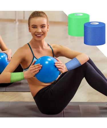 9 Pieces Pre Wrap Athletic Tape Foam Underwrap 30 Yards - Assorted Colors - for Hair, Ankles, Wrists, Hands, Knees, Elbow - Sports Prewrap Soccer Bandage - Buy Online on GoSupps.com