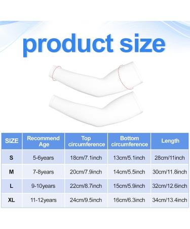 2 Pairs Soft Non-Itch Eczema Arm/Leg Sleeves for Kids | Elastic Arm Wrap for Itch Relief | Wet Wraps for Babies & Toddlers | Small Size - Buy Online on GoSupps.com