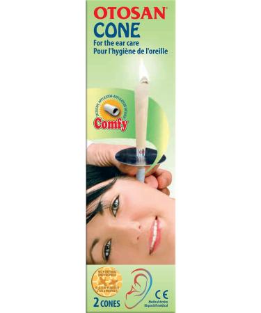 Otosan Ear Cone Couple - Natural Ear Wax Removal for Safe Ear Cleaning | International Shipping Available - Buy Online on GoSupps.com