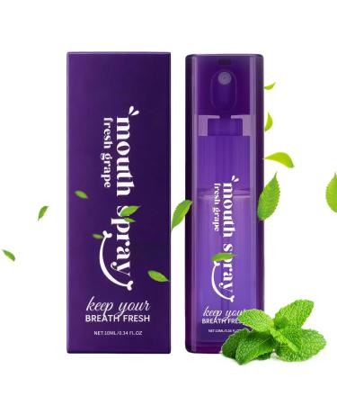 Mouthwash Spray 10ml Toothpaste Stain Removal Mist Flavored Spray In Travel Size | For Women And Men With Sensitive Gums Throat And Teeth