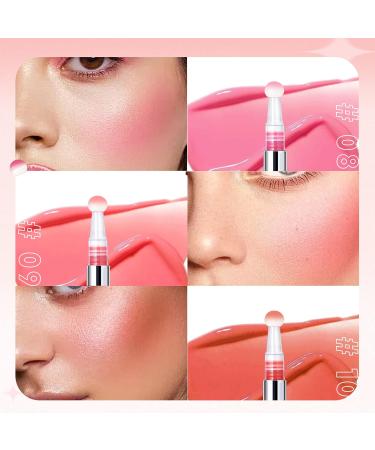 HOSAILY 3 Colors Liquid Blush Set - Waterproof & Long Lasting Creamy Velvet Blush for Cheeks 0.33oz (Pack of 3) - Buy Online on GoSupps.com