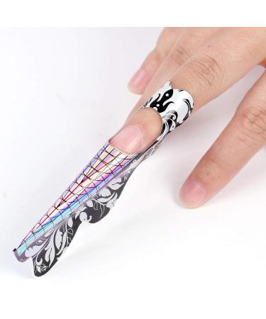 DouborQ 500PCS Acrylic Nail Forms | Nail Extension Tips for Acrylic & UV Gel Nails | Guide Stickers for Nail Art | Salon Equipment - 1 Count - Buy Online on GoSupps.com