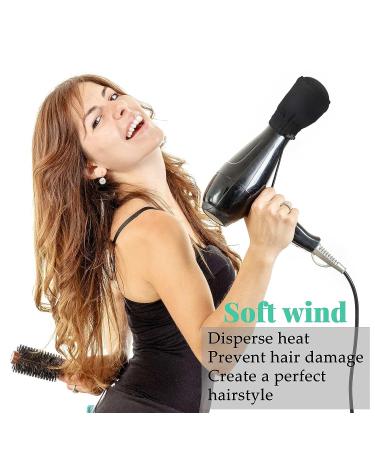 Universal Hair Dryer Socks with Comb Diffuser - Perfect for Curly & Wavy Hair - Home, Travel, Hotel Accessories - Buy Online on GoSupps.com