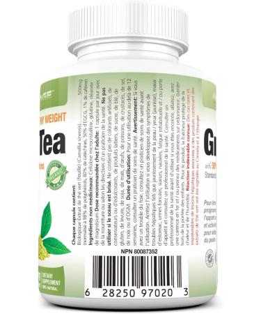 Vita-NuAge Green Tea with 50% EGCG 80% Catechins 120 Gelatin capsules Powerful Antioxidant Support Immune System & Weight Management - Buy Online on GoSupps.com
