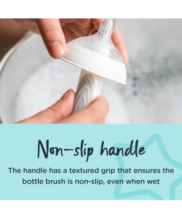 Tommee Tippee Closer to Nature 2-in-1 Baby Bottle Brush - Assorted - Buy Online on GoSupps.com