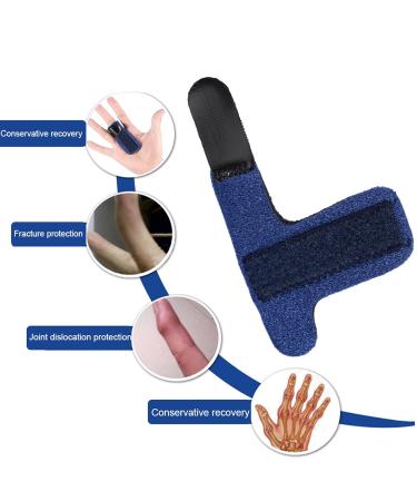 ZJchao Finger Splint Corrector - Lightweight Support Brace for Finger Fractures & Dislocations | International Shipping Available - Buy Online on GoSupps.com