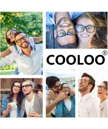 COOLOO Blue Light Blocking Gaming Glasses 08-Floral | Anti Glare & Eye Strain Relief - Buy Online on GoSupps.com