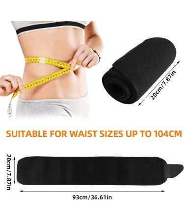 Adjustable Bellied Belt for Men & Women | Sweat Belt with Cell Phone Bag | Fitness Waist Trainer & Corset for Weight Loss - Buy Online on GoSupps.com