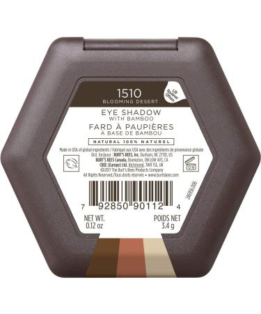 Burt's Bees Blooming Desert Eye Shadow Palette - 3 Shades, 0.12 oz - 100% Natural (Pack of 1) - Buy Online on GoSupps.com