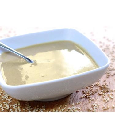 Premium Lebanese Tahini Pack of 2- Al Yaman Original Lebanese Sesame Tahini 454g & Al Dayaa Tahini 400g | Tahini Paste | Vegan Gluten Free - Buy Online on GoSupps.com