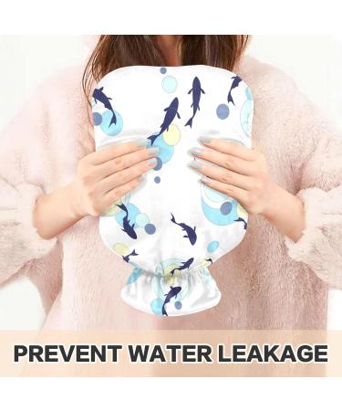 NAANLE Cartoon Warm Bottle - 1L Heat Therapy for Bed Hand & Foot Pain Relief | Transparent Warm Flap - Buy Online on GoSupps.com