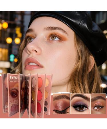 Palette De Maquillage En Forme De Livre Longue Tenue Multicolore | Palette Highlighter Blush Style Livre pour Femmes Filles D butant Quotidien Soir e Rencontres Transport S ance Photo Mariage - Buy Online on GoSupps.com