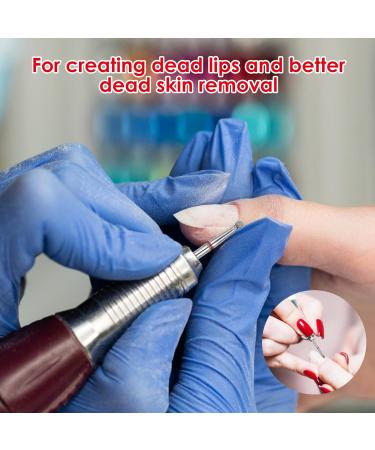 Sibba 6pcs Cuticle Drill Bit Set Flame Stainless Steel Bit with Case Manicure Pedicure Diamond Drill Polishing File Grinding Heads Tools Metal Professional Carbide Remover Bits Acrylic Gel Nails Round 6pcs Round End - Buy Online on GoSupps.com