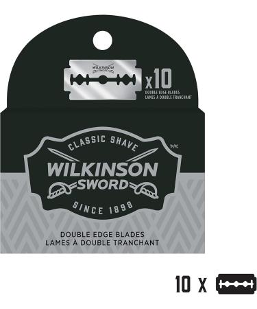 Wilkinson Sword Vintage Double Edge Safety Razor Blades Pack of 10 - Buy Online on GoSupps.com
