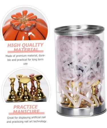 minkissy 4 Sets Nail Holder Nail Art Display Rack Manicure Practice Rack Manicure Practice Bracket Manicure Practice Holder Nail Art Tool Nail Art Practice Rack Manicure Practice Stand - Buy Online on GoSupps.com