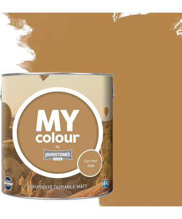 Johnstone's MY Colour Luxurious Durable Matt Paint - Tan Your Hide 2.5L - Buy Online on GoSupps.com