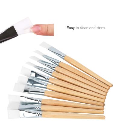 Face Mask Brush Facial Mask Brushes Face Mask Applicator Soft Hair Waterproof Mud Applicator DIY Skin Care Tool with Wooden Handle Suitable for Beauty Salons DIY Facial Masks at Home - Buy Online on GoSupps.com