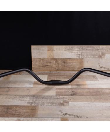 Satori 31.8mm Flat Handlebar for Trekking & Commuting Bikes | Swept-Back Design | Rise 92mm | Sweep 40 | Width 630mm - Buy Online on GoSupps.com