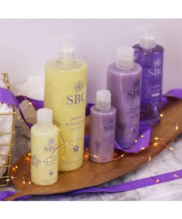 SBC Skincare Jasmine & Starflower Body Wash 300ml Gentle Floral Shower Wash for Unbalanced Dry or Stressed Skin - Buy Online on GoSupps.com