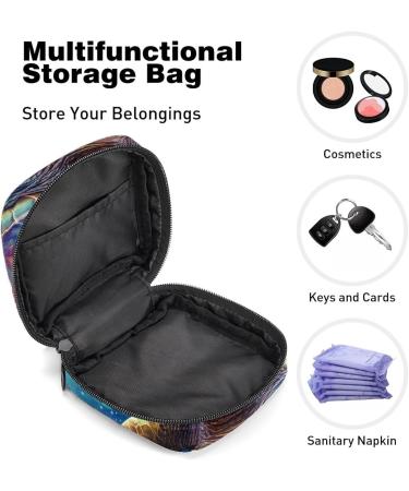 Galaxy Turtle Sanitary Napkin Storage Bag | Feminine Menstrual Cup Pouch | Nursing Pad Holder | Portable Period Bag for Women | Multi-colored 14 - Buy Online on GoSupps.com