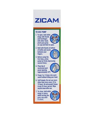 Zicam Extreme Congestion Relief Nasal Spray - 0.5 fl oz - Buy Online on GoSupps.com
