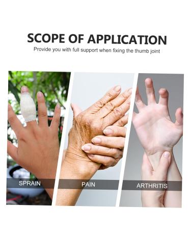 FOMIYES Adjustable Thumb Immobilizer | Breathable Thumb Brace Splints & Metal Clip Board for Optimal Support - Buy Online on GoSupps.com