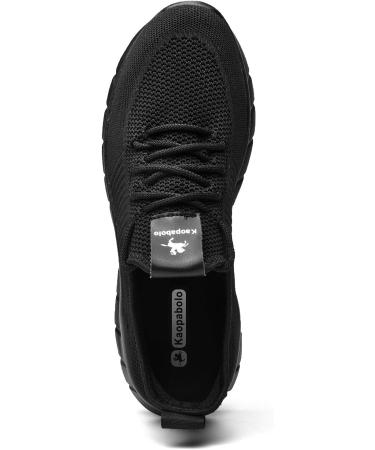 Kaopabolo Lightweight Breathable Sneakers for Men & Women | Outdoor Fitness & Running Shoes | Available in EU Sizes 37-46 - Black - Buy Online on GoSupps.com
