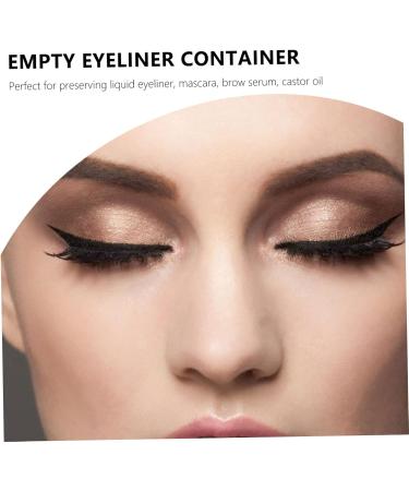IWOWHERO 5pcs Eyeliner Empty Pipe Mini Lip Gloss Tubes Gel Lids Empty Eye Liner Tube Balm Dropper Kit Plastic - Buy Online on GoSupps.com