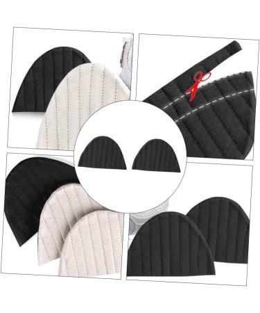 FOMIYES Sneaker Heel Stickers - Black Heel Grips & Cushions for Comfort | 2 Pairs of Laundry Cotton Heel Pads - Buy Online on GoSupps.com
