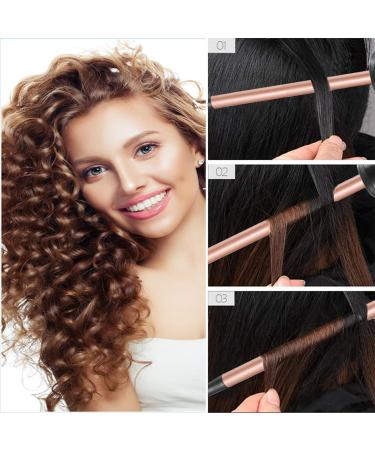 Shop Haglater Mini Lockenstab 9mm - Fast Heating Ceramic Curling Iron for Small Curls | Adjustable 80-230 | Includes Glove | International Shipping Available - Buy Online on GoSupps.com