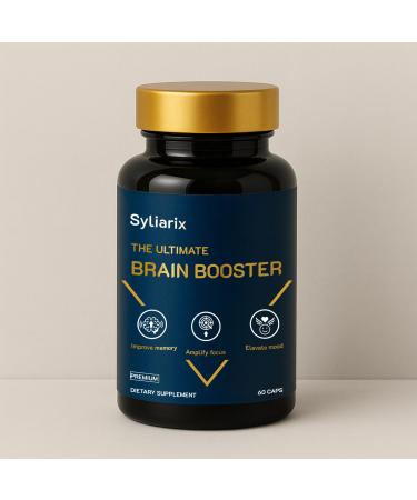 Syliarix Brain Nootropic Supplement for Focus and Clarity Memory Support Boost Energy & Mood Clinically Tested Formula 30 Capsules