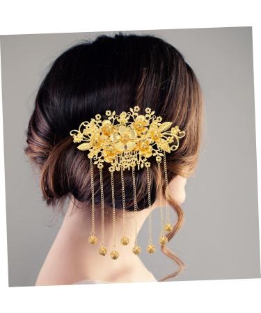DOITOOL 1pc Vintage Accessories Hairpin Pearl Hair Barrettes Wedding Hair Accessory Gold Trim Pearl Hair Clip Floral Decor Bride Hair Ornaments Metal Flower Crystal Miss Alloy - Buy Online on GoSupps.com