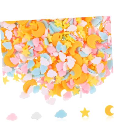 Housoutil 3pcs 1 Nail Art Polymer Clay Cartoon Stickers Polymer Slices for Nail Materiales Para U as Phone Case Decor Colorful Decor Diy Manicure Supplies Star Decorative Sheet Cosmetic - Buy Online on GoSupps.com