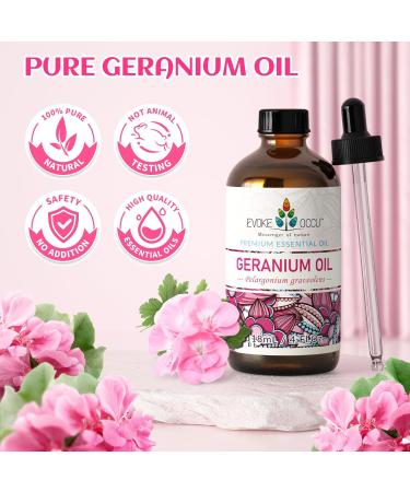 EVOKE OCCU Geranium Essential Oil and Lemon Essential Oil - 4 Fl Oz - Buy Online on GoSupps.com