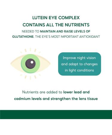 Natures Aid Lutein Eye Complex with Bilberry 90 Tablets - Vegan, UK Made - Supports Normal Vision with Alpha Lipoic Acid, Zinc, Vitamins A, B2, C, E - 90 Count - Buy Online on GoSupps.com