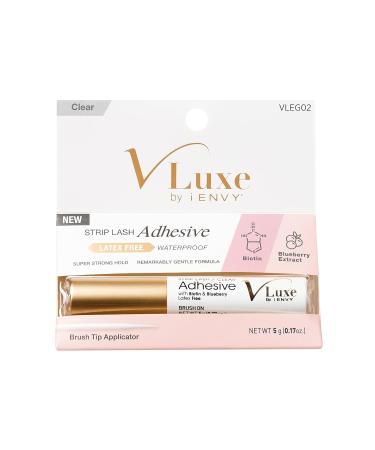 V Luxe by iEnvy Waterproof Strip Lash Adhesive Clear Latex-FREE Biotin Infused - Buy Online on GoSupps.com