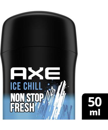  AXE Stick Ice Chill Men's Deodorant 48h Non-Stop Fresh Refreshing Fragrance of Icy Mint and Lemon (Pack of 6 x 50ml) - Buy Online on GoSupps.com