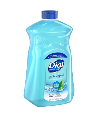 Dial Antibacterial Liquid Hand Soap Refill, Spring Water, 52 fl oz, 3 Pack - Buy Online on GoSupps.com
