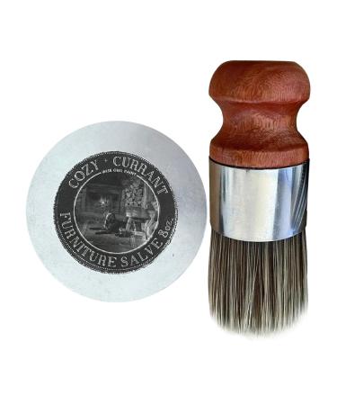 Leather Conditioner For couch Furniture Salve Sofa Cleaner and Cleaning Brush Leather Repair Kit Wood Furniture Polish Wax 1 cream + 1 brush