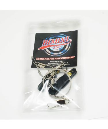 Steel Downrigger Fishing Quick Release Clip - B Shape Pin, Black (Pack of 2) - Buy Online on GoSupps.com
