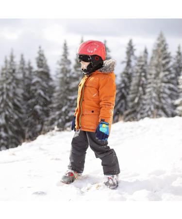 QKURT Children's Dinosaur Skiing Gloves | Waterproof Winter Outdoor Sports for Ages 2-13 | Snowboarding & Tobogganing Gear - Buy Online on GoSupps.com