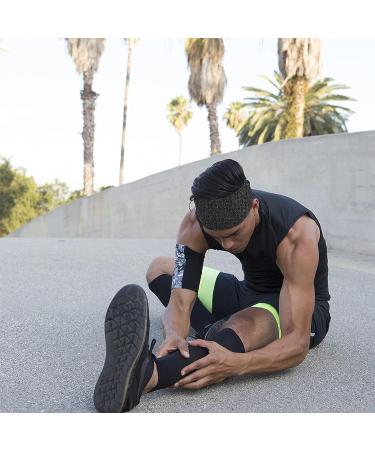 Organic Bamboo 4 Inch Headband in Heather Charcoal by Bondi Band - Buy Online on GoSupps.com