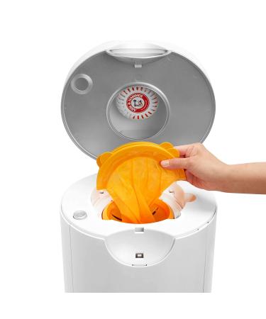 Arm & Hammer Diaper Pail Refill Bags - 20 Count | Holds 600 Diapers | White | Pack of 1 - Buy Online on GoSupps.com