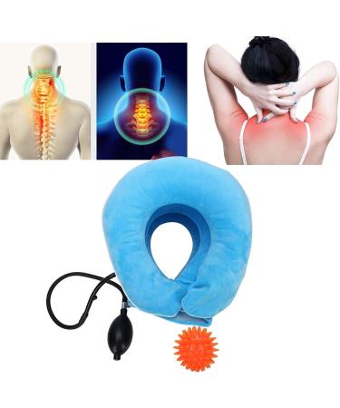 SAFWEL Cervical Neck Traction Device - Inflatable Neck Support Collar for Effective Pain Relief | International Shipping Available - Buy Online on GoSupps.com