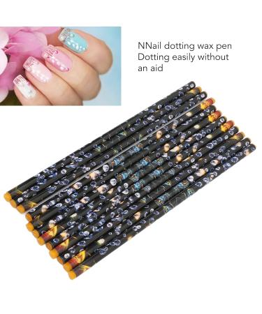 12PZ Nail Dotting Wax Pen - Diamond Painting & Nail Art Strass Picker for DIY Decoration (Yellow) - Premium Accessories for Creative Nail Designs - Buy Online on GoSupps.com