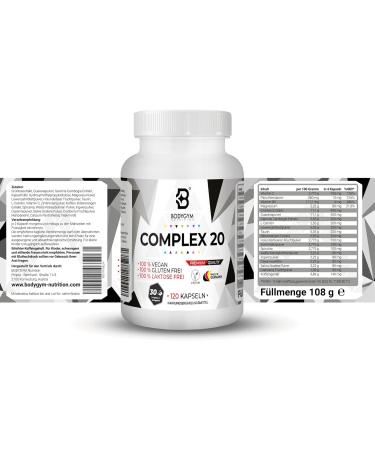 F-BURNER Metabolism Complex - Vegan Appetite Suppressant - 120 Diet Capsules | 20 Fat Burners in 1 for Enhanced Fat Metabolism - Buy Online on GoSupps.com