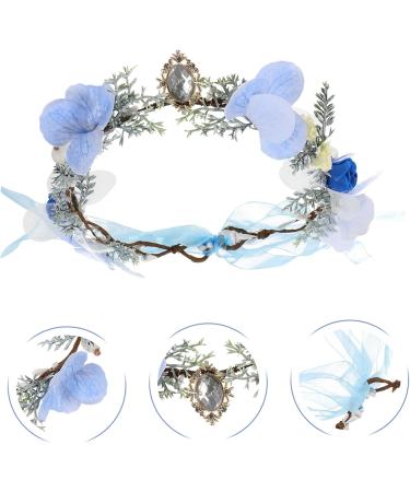 DEARMAMY Elf Garland Headdress Fairy Costume Women Head Chain Hair Accessories for Women Hair Bands Headpiece Jewelry Fairy Headband for Women Fairy Accessories for Women Exotic Headband - Buy Online on GoSupps.com