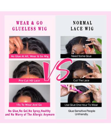 Domiso Deep Wave Bob Wig 12 Inch - Glueless Human Hair Lace Wig for Black Women - Buy Online on GoSupps.com